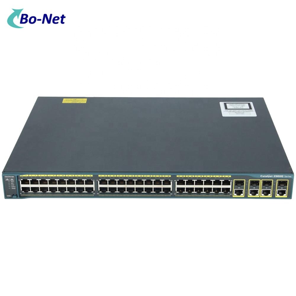 Оригинальный используемый WS-C2960G-48TC-L 48 портов 10/100/1000 гигабитный сетевой коммутатор 4T/SFP utlinks