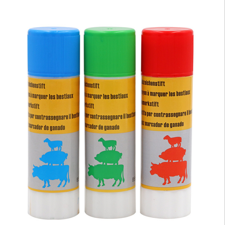 Veterinary Instruments Different Color Animal Marking Crayon For Animal Marker