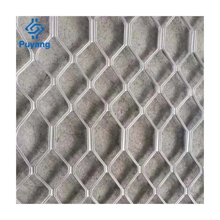aluminum amplimesh expand welded twill wire grating mesh decoration  grille