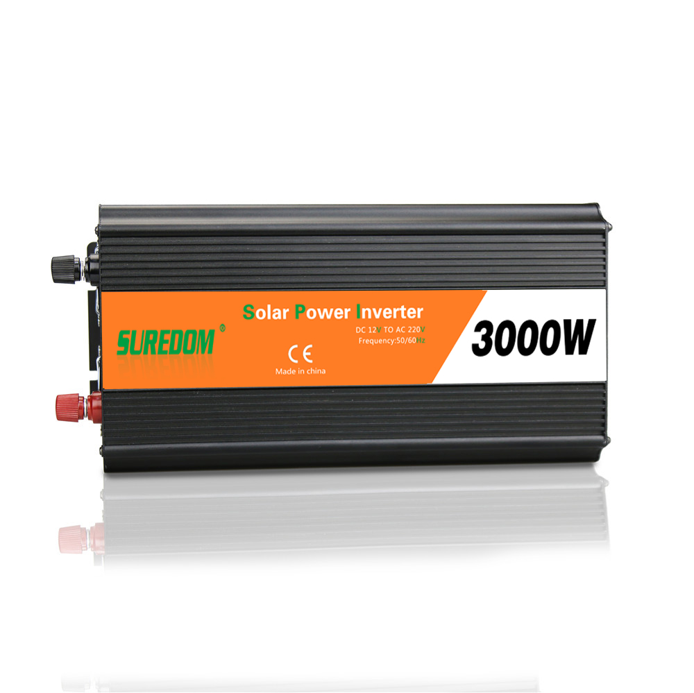 Лучшая цена 3000 Вт dc12v ac110v модифицированный синусоидальный инвертор, преобразователь солнечной энергии для домашней системы