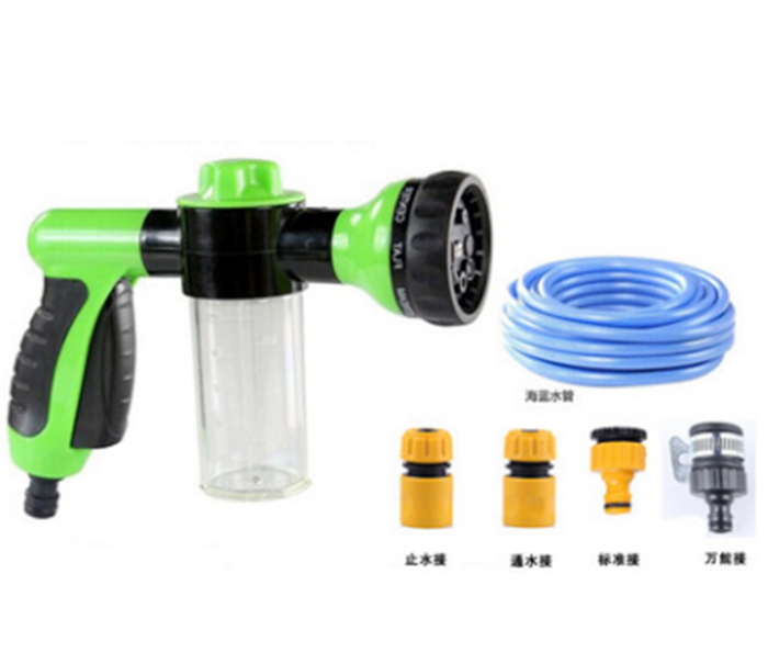 Foam gun set Car wash gun High pressure car foam gun with 4 connector hose