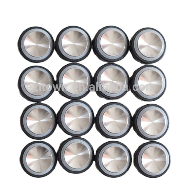 12v electrical illuminated pushbutton switch with waterproof cover Round Square Stainless Steel elevator push button switches