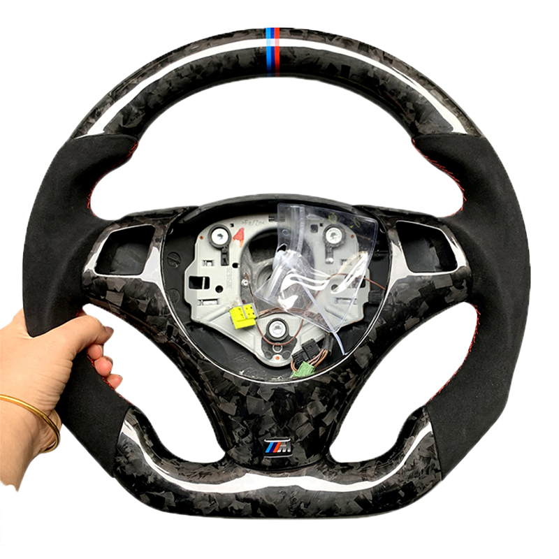 New Product Leather OE Standard Luxury Carbon Fiber Steering Wheel for BMW E90 BMW E92 volantes para coche Car Steering Wheel