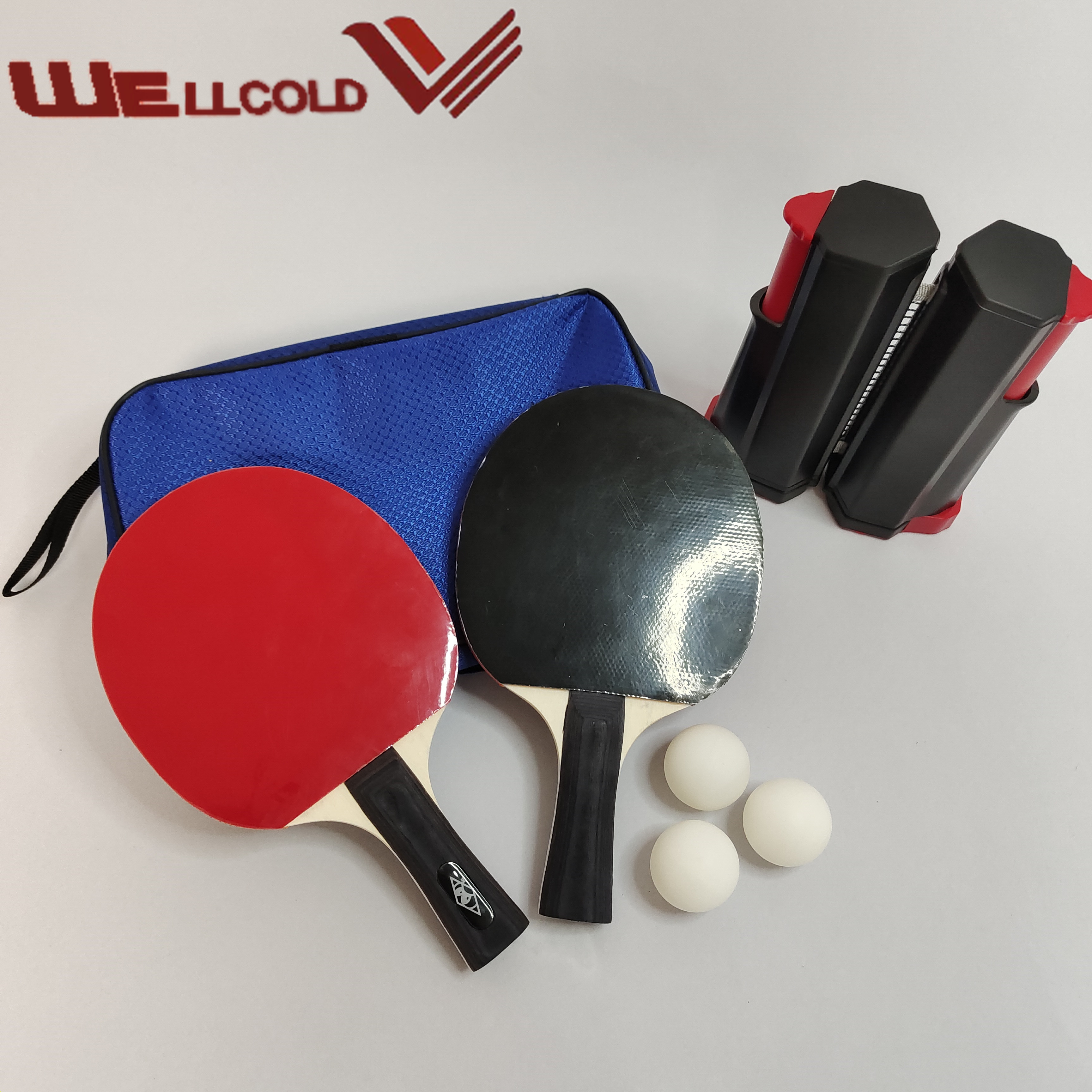 Customized logo best quality table tennis racket,professional table tennis racket case for wholesale