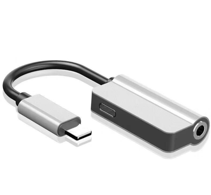 2 в 1 8 pin до 3,5 мм jack музыка зарядки аудио адаптер для apple Watch освещение