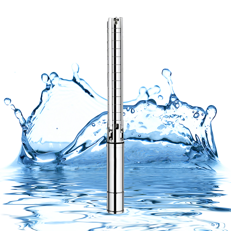 China Best Brand 3Kw 4Hp Electric Submerged Submersible Deep Well Water Pump