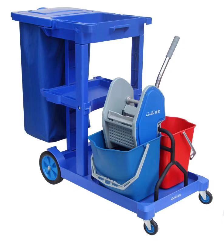 JH-011Multifunctional тележка уборщика без крышки