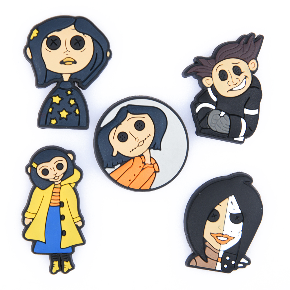 2021 г., Coraline Luca cheer leader, подвеска для обуви из ПВХ, украшение для обуви, аксессуар для обуви