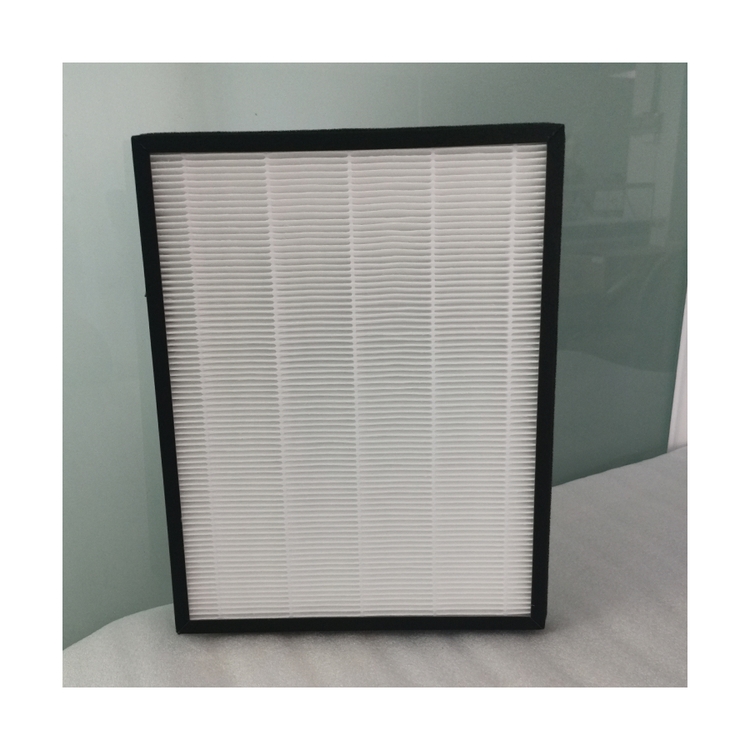 Best price of hotel activate carbon hepa air filter efficiency with activated