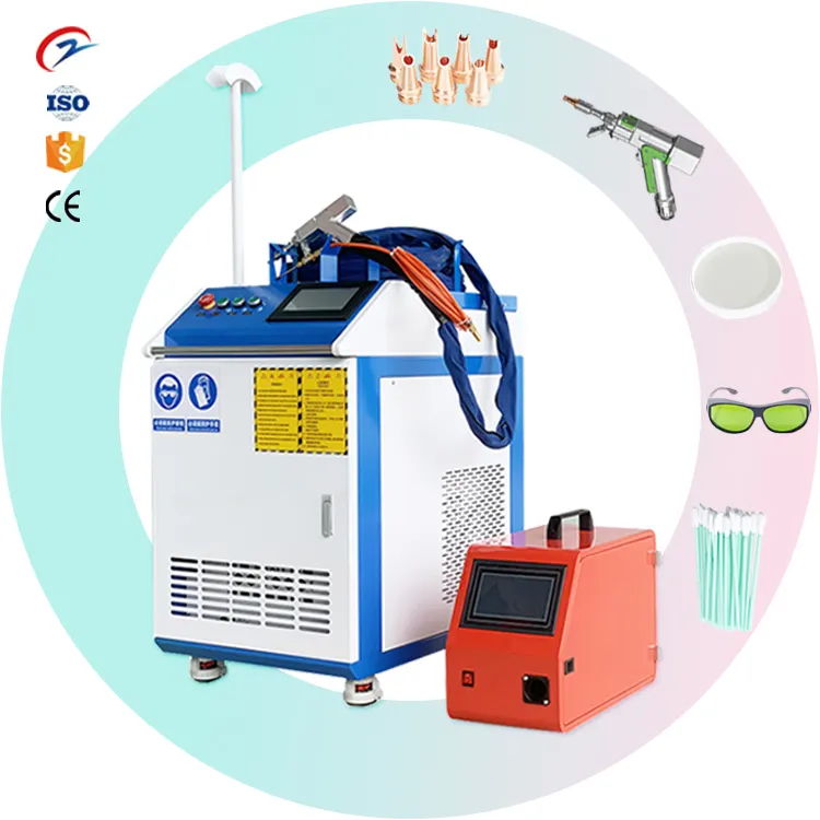 Factory Supply Laser Welder 1000W 1500W 2000W Handheld Portable Welding Machine Price For Metal