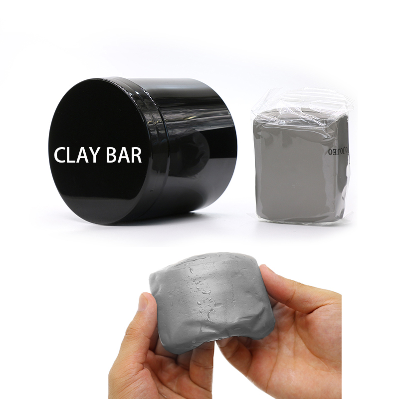 OEM service car clay bar block grey color heavy grade 4.0 auto detailing car washer clay bar before waxing