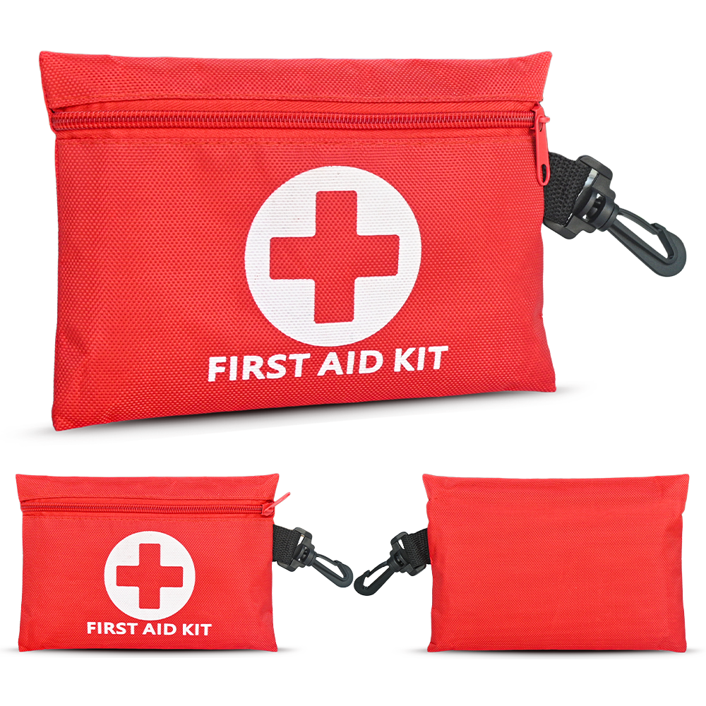 Waterproof Mini Portable Red First Aid Kit Emergency Kit Hiking Camping Survival Set
