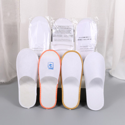 Disposable slippers hotel room disposable slippers wholesale logo customization