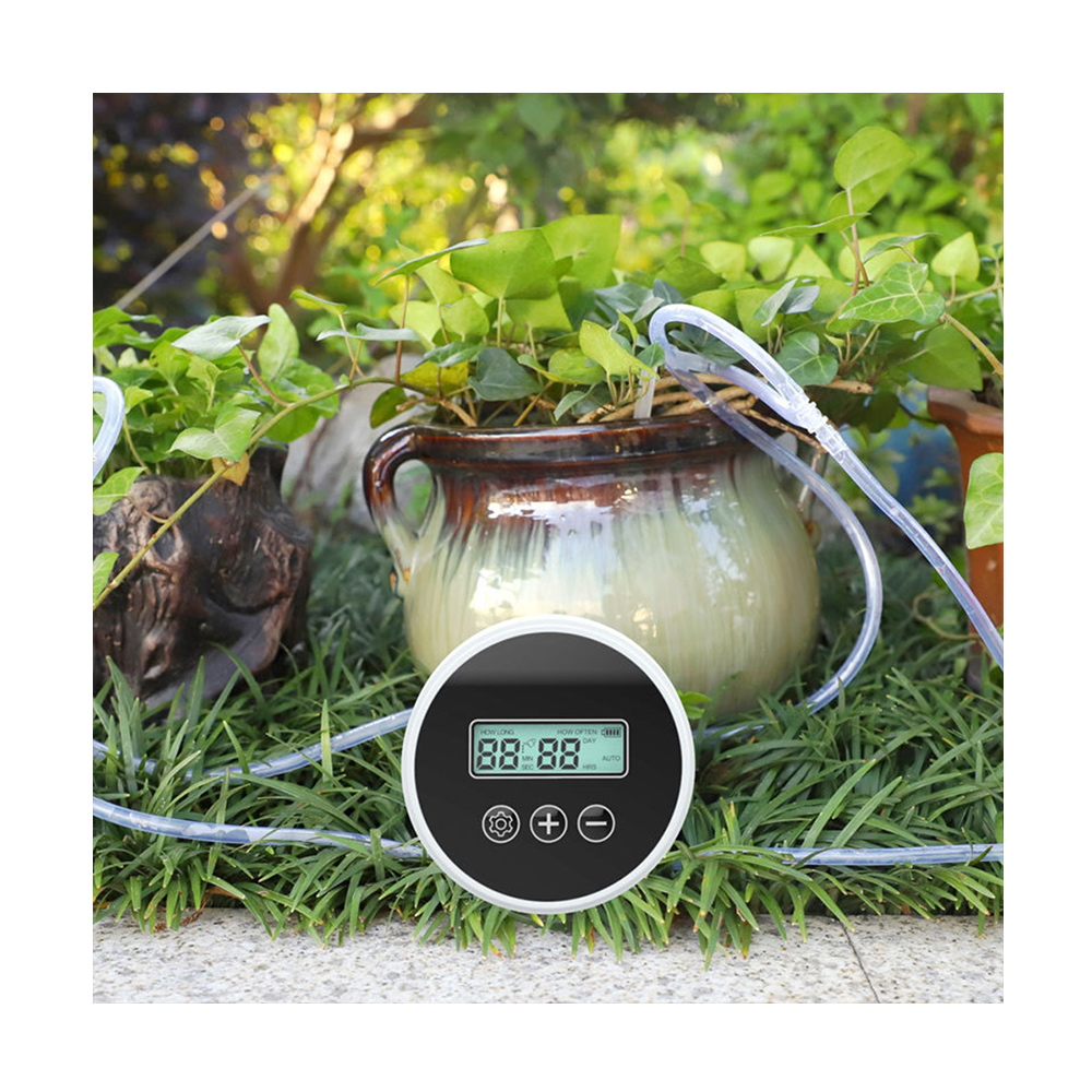 Garden Automatic Irrigation Controller Intelligence Lcd Display Electronic Garden Watering Timer
