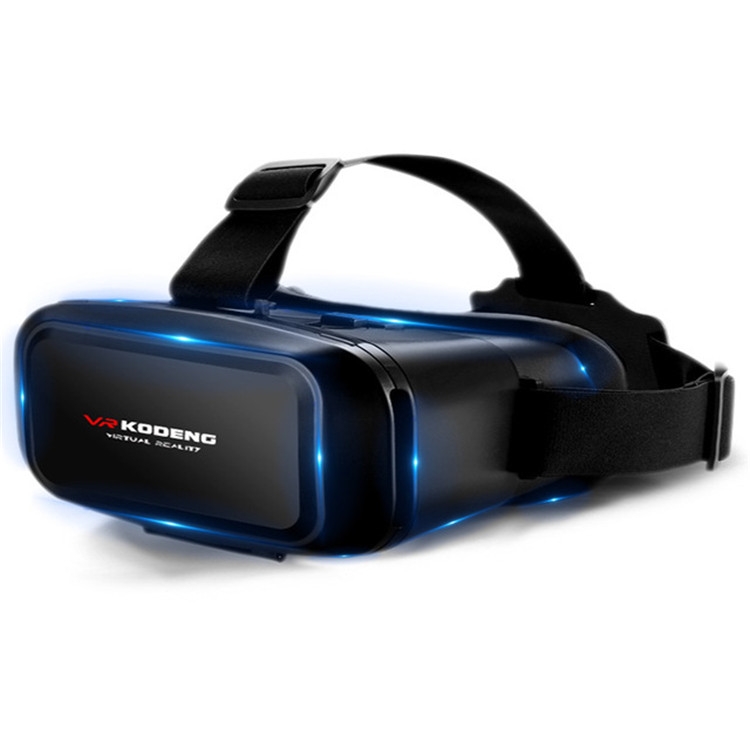 KUDENG крутой волшебный шлем K2 smart VR очки Мобильный телефон 3D кинотеатр для 4,7-6,9 дюймовых мобильных телефонов