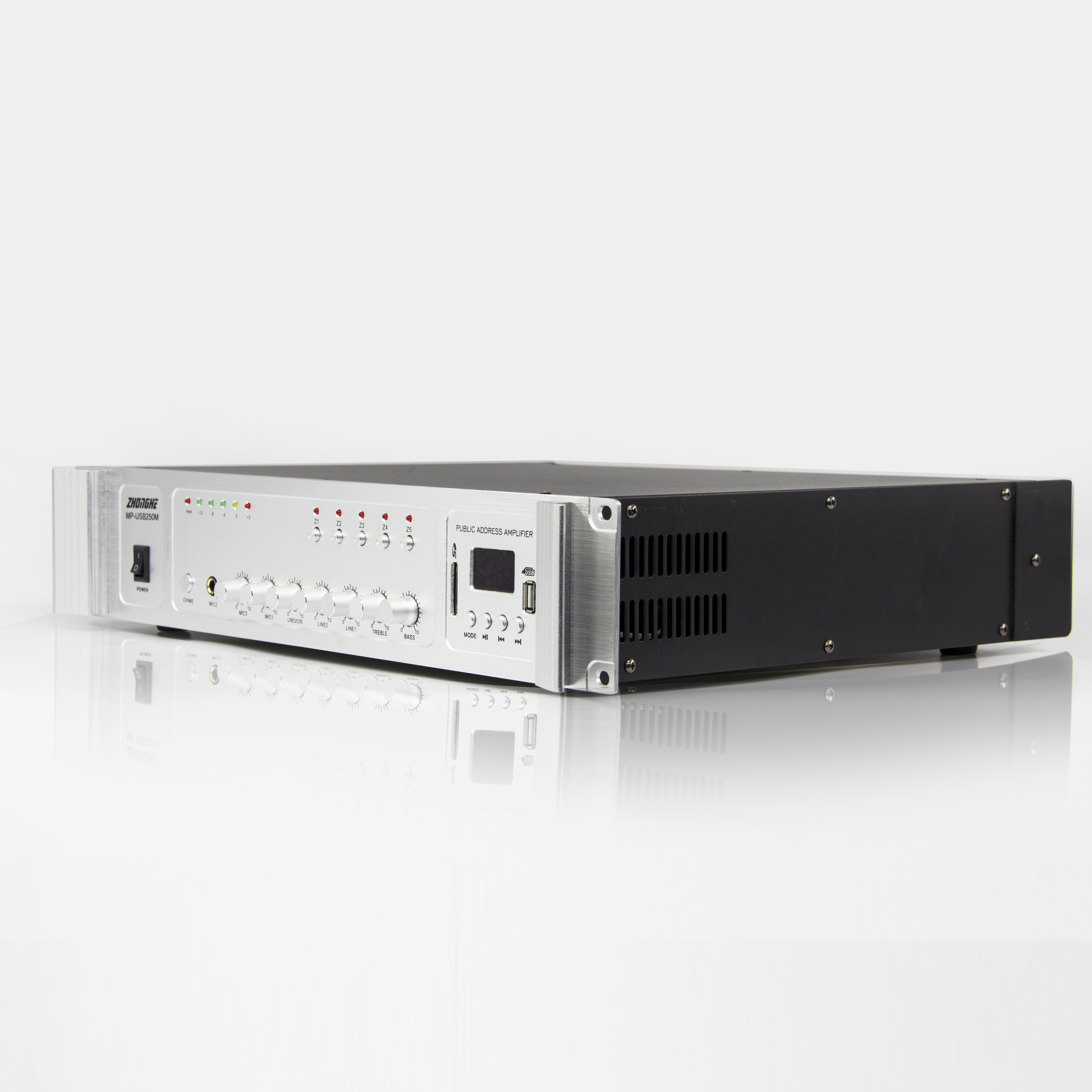 MP-USB120 120 Вт 5 зон PA Усилитель-смеситель