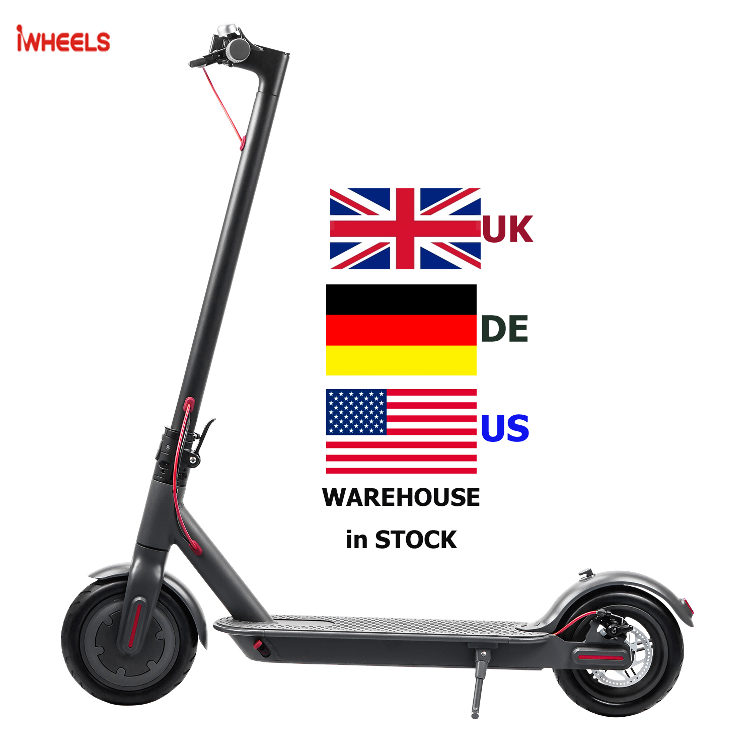 Iwheels приложение M365 pro Складной Водонепроницаемый 7.8AH 33 км 350W 2-колесный скутер для взрослых Электрический скутер, способный преодолевать Броды для Европы и США склад Прямая доставка