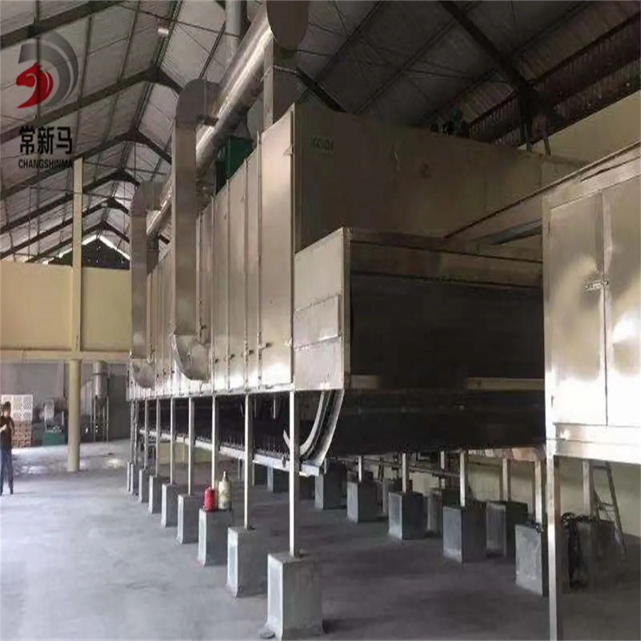 continuous belt dryer grain dryer rice dryer cereals dehydrator