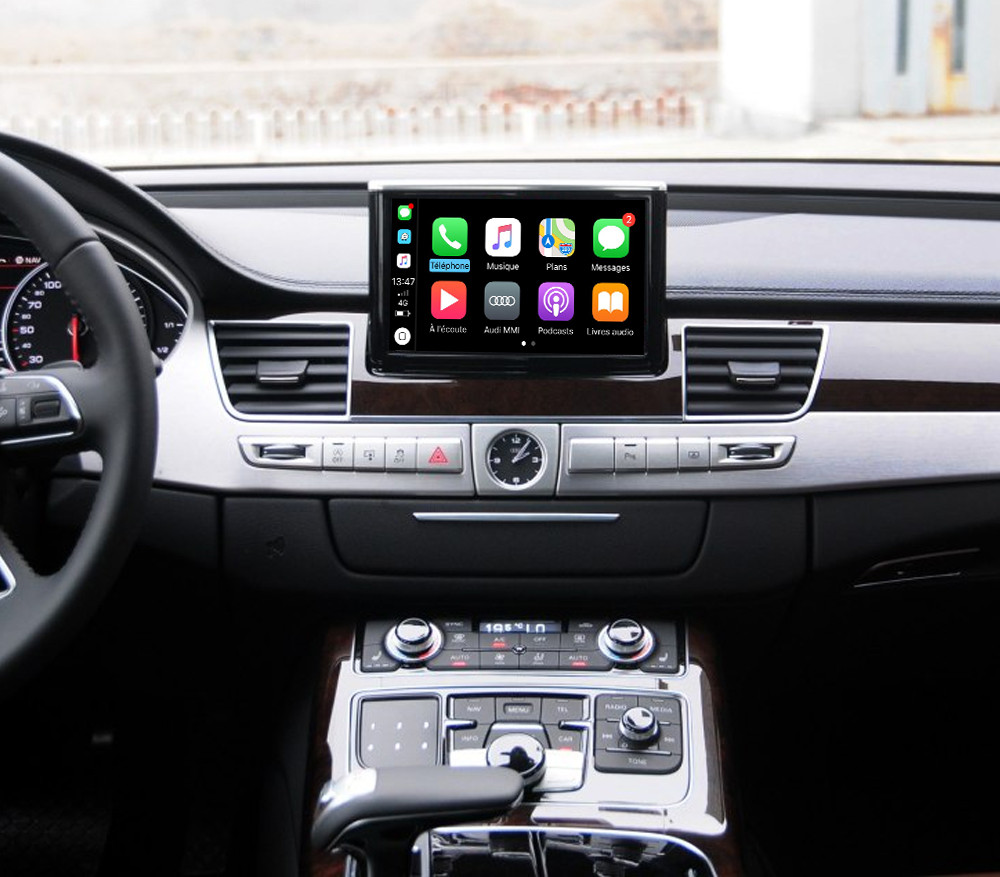 Умный Автомобильный Электронный android auto carplay система автомобиля радио Поддержка интерфейса беспроводной связи для Audi 2014-2017 год автомобилей