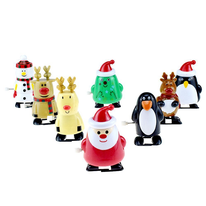 2021 Hot Selling Christmas Stocking Stuffers Walking Clockwork Toys Type Wind up fidget Toy for Christmas Party Gifts for kids