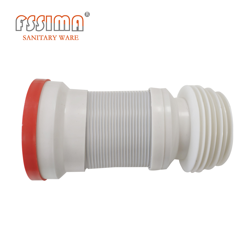 Nigeria Bathroom Wc Drain Pipe Toilet Plastic Pan Tube Connector Toilet Plastic Pan Connectors