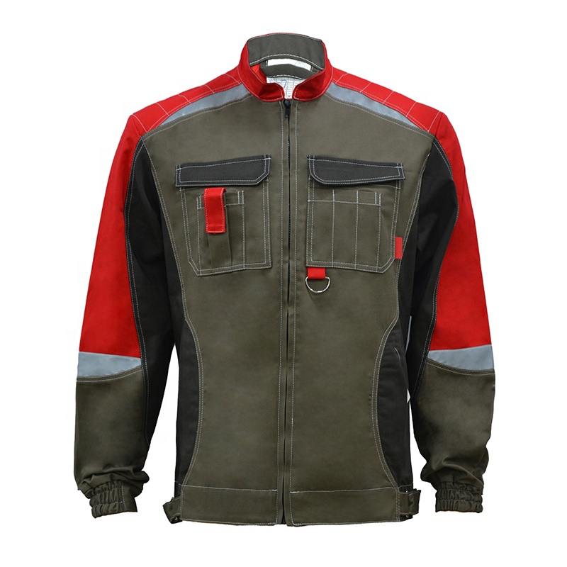 Wholesale Multi-functional Work Clothing Engineering Workwear Safety Reflective Jacket Other Uniform For Men