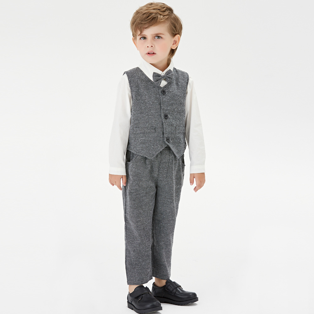 2021 New Arrived Gray Wedding Clothes for Boys