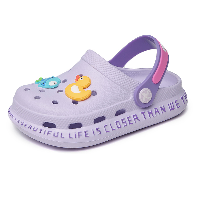 Wholesales cute anti-slip hard-wearing cheap children garden shoes
