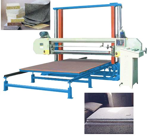 ECMT-137 137B automatic Horizontal Re-bonding Foam Cutting machine
