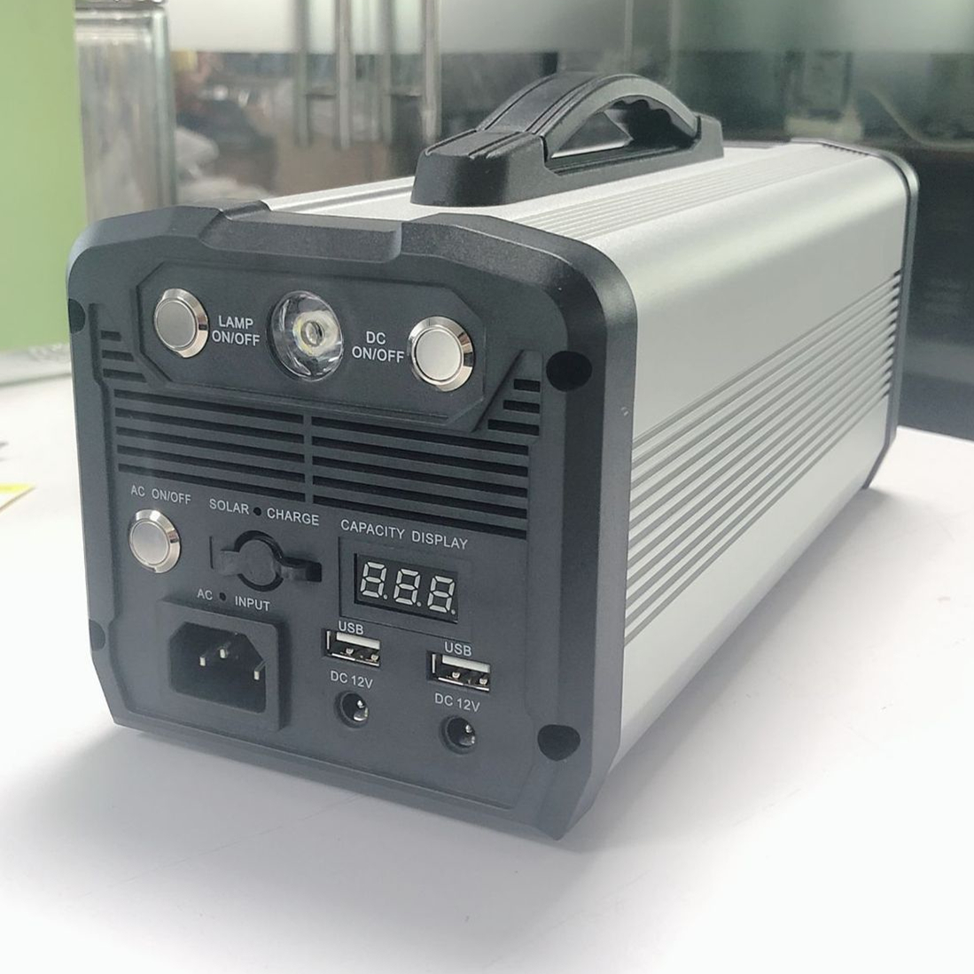 300W 288Wh 12V 26Ah 3,7 V 75000mAh немодулированный синусоидальный сигнал, портативный мини-источник бесперебойного питания для кемпинга