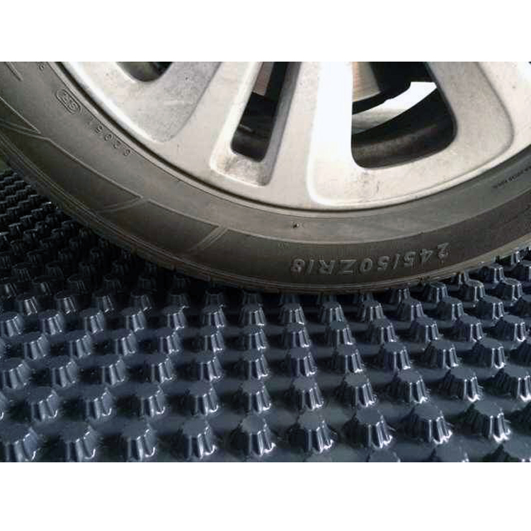 HDPE new lightweight building construction materials green roof system dimple plastic drainage strip sheet board