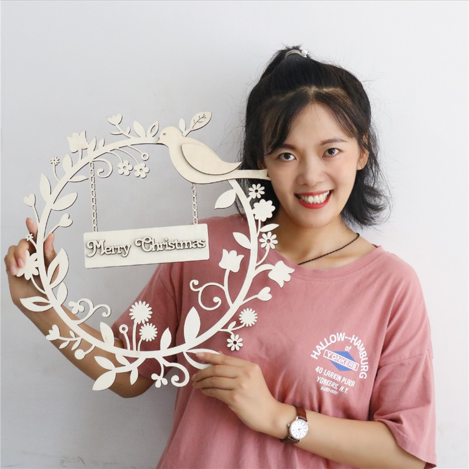 Amazon Custom Factory crafts laser cut wood for fathers/mothers day/wedding/christmas gifts