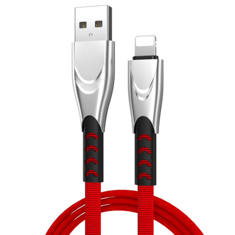 USB кабель для передачи данных для iPhone/TYPE-C/Android /HUAWEI/iPad 1 М 3,0 быстрой зарядки зарядное устройство кабель для мобильного телефона, Красного/черного/голубого цвета, Дата-кабель 2 м 3 м