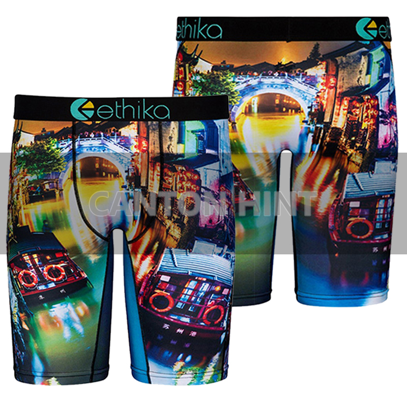 Трусы-боксеры Ethika каналы Nights, оптовая продажа, мужское нижнее белье ethika