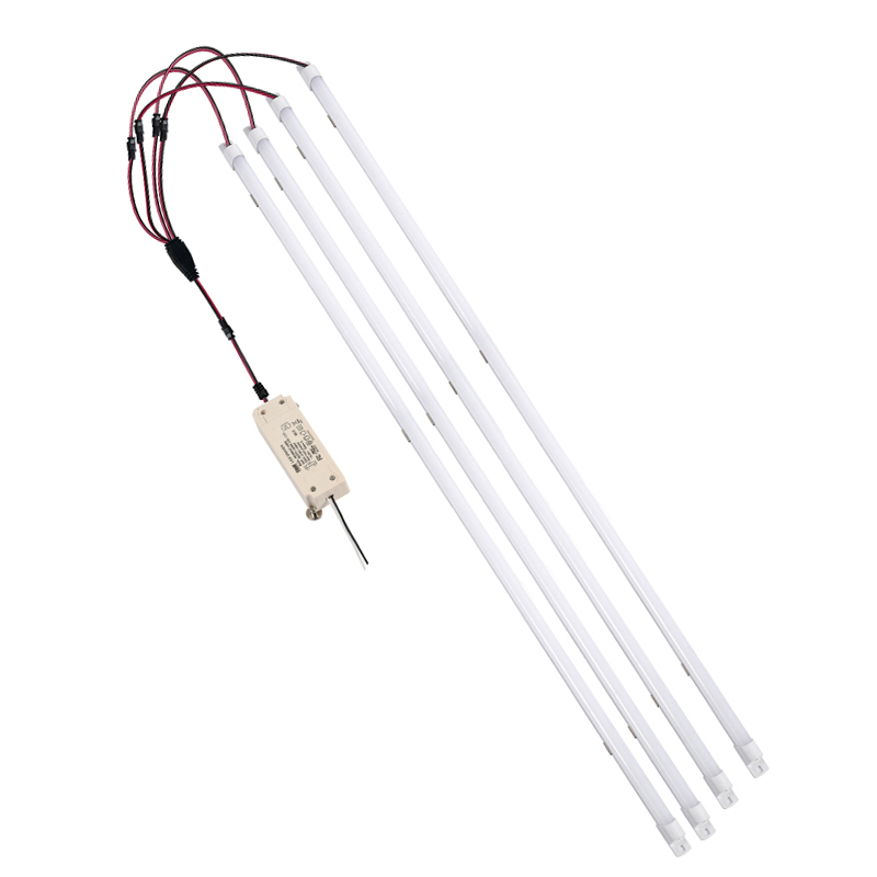 4ft 4 strips 72w High lumen high output Magnetic Mount Led Retrofit Kit Replace Fluorescent Lamp LED strip retrofit kits