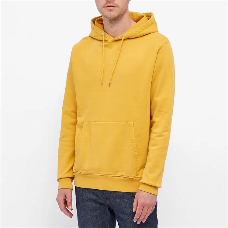 OEM custom 100%organic cotton high quality classic multi color blank hoodie for men