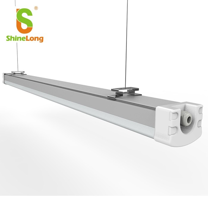 ShineLong 120 см 40 Вт Крытый 6000k IP66 Светодиодный потолок гаража tri proof свет