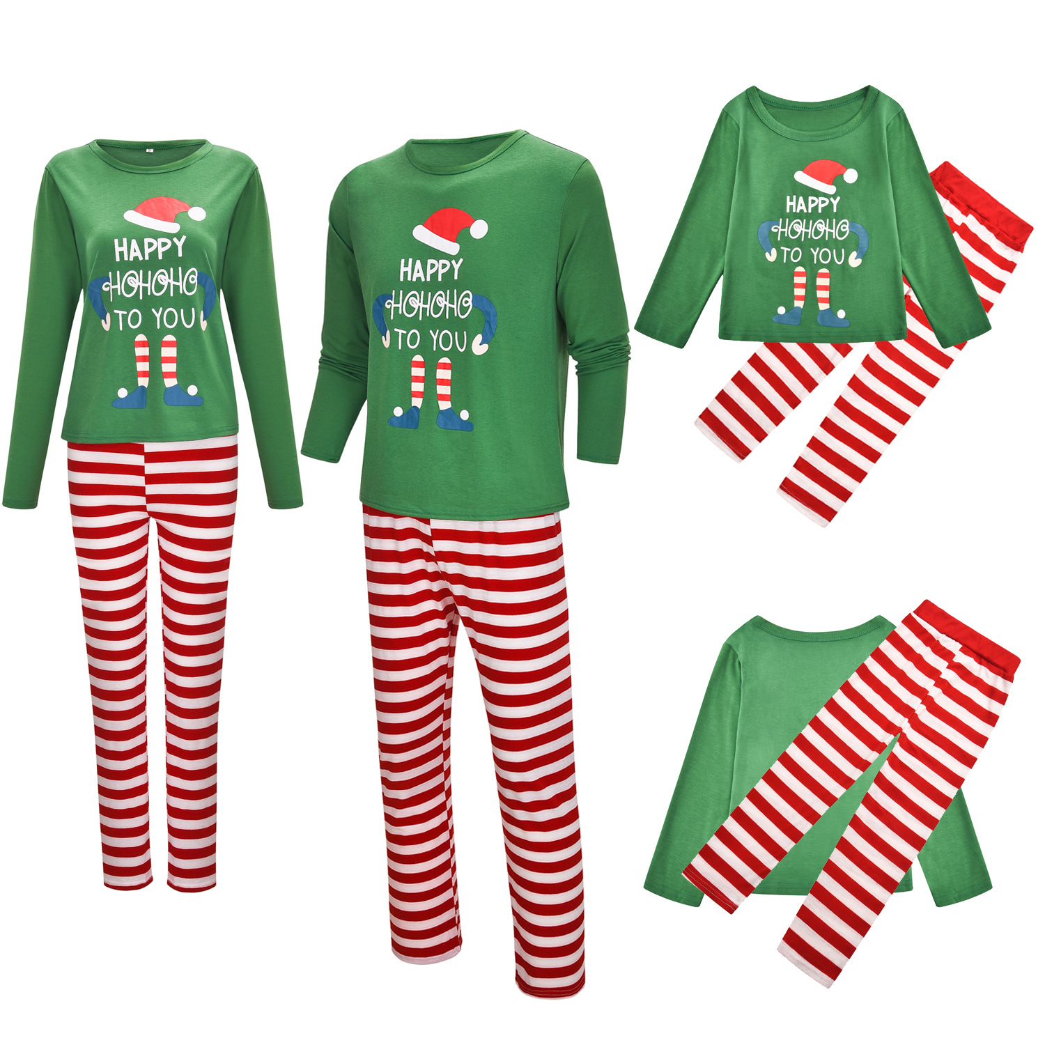 Amazon hot sale fall winter baby mom outfits christams dady kids family pajamas clothes