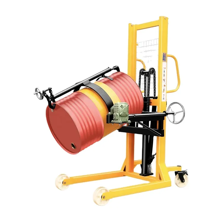 500kg hydraulic manual handle drum lifter