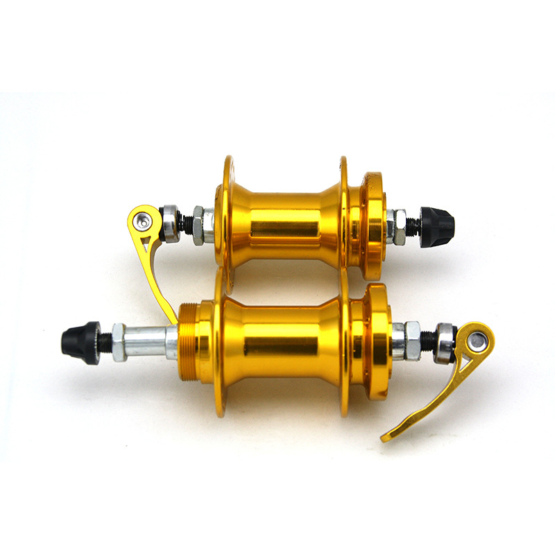 Quick Release Hollow Shaft Skewer Front Rear Bicycle Axle Wheel Hub for Road Mountain Bike
