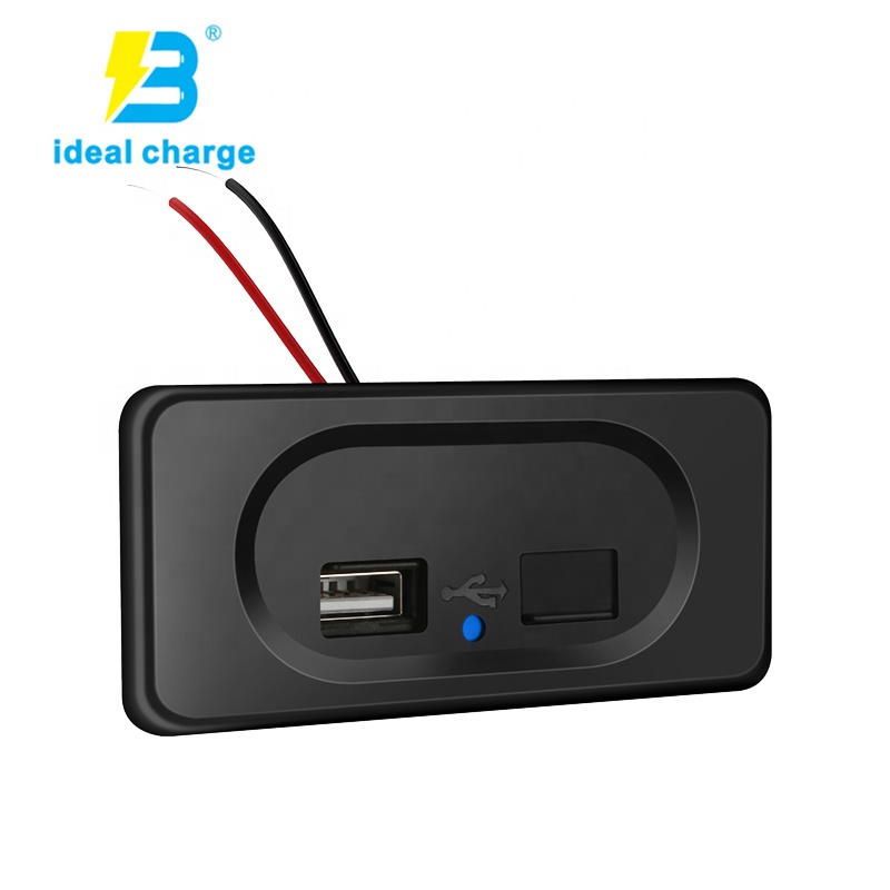 Автомобильное зарядное устройство USB 12v с двойной розеткой для телефона, адаптер для автомобильного автобуса