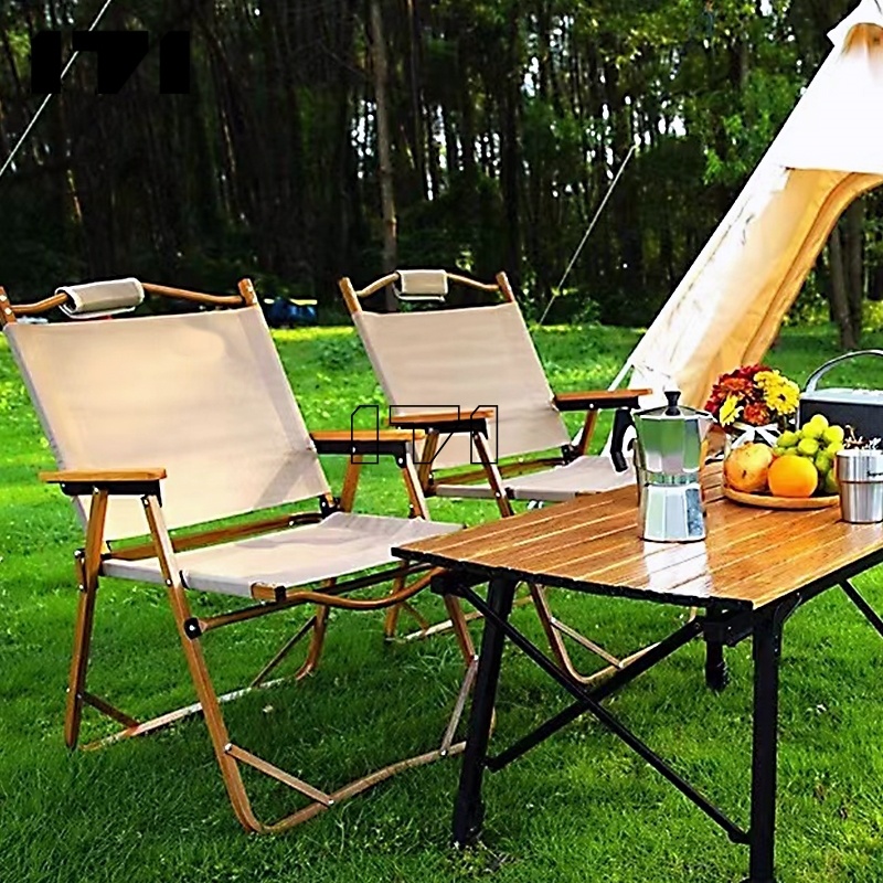 Ультралегкая уличная мебель Kermit Chair, деревянное зернистое портативное кресло Kermit Chair для кемпинга Kermit Chair