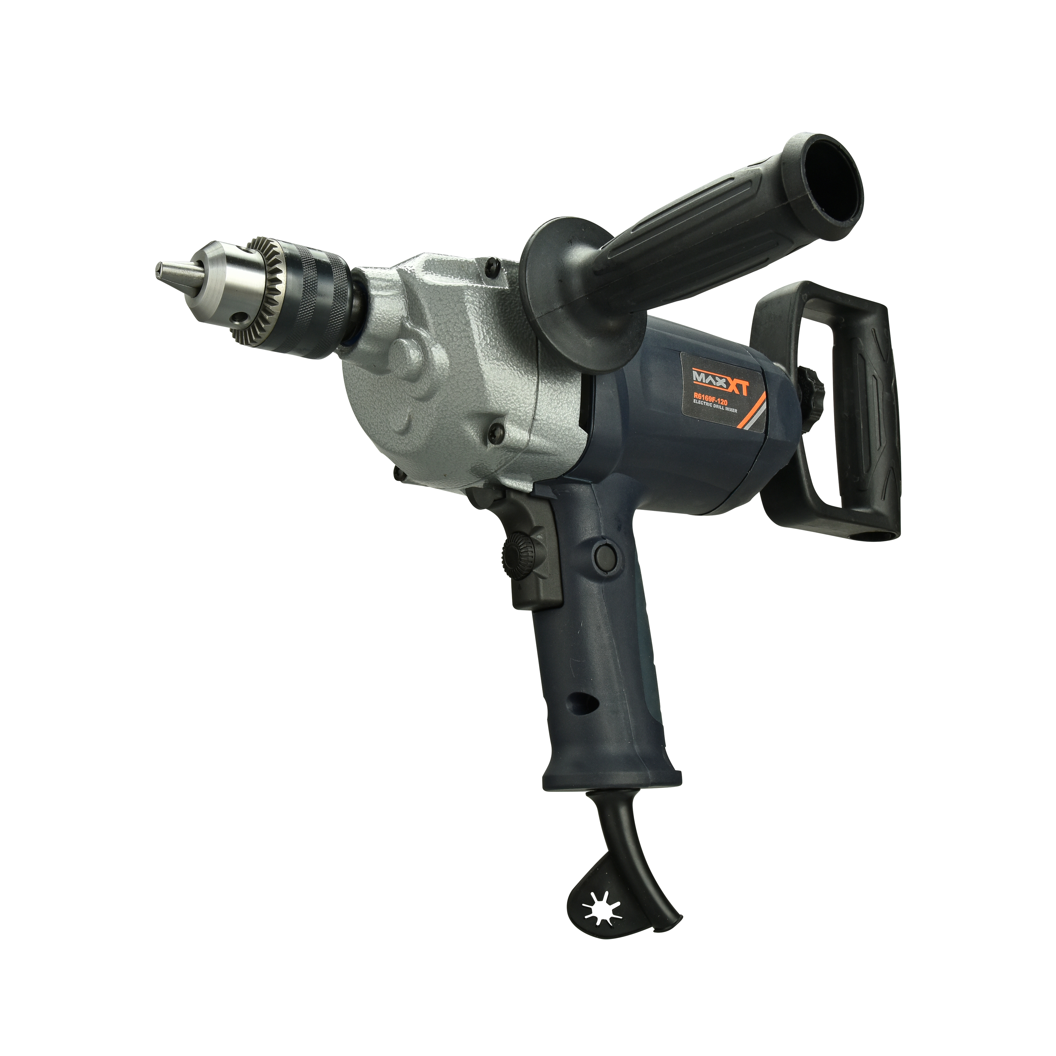 MAXXT Brand 1050W Low Speed Electric Concrete Mixer Pro Drill Mixer With Auxiliary Handle
