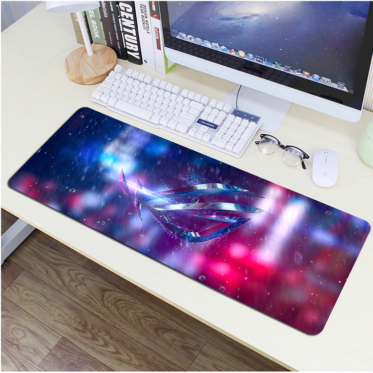Оптовая продажа, игровой сверхбольшой коврик для мыши 80*30 см, нескользящий компьютерный Настольный коврик для мыши