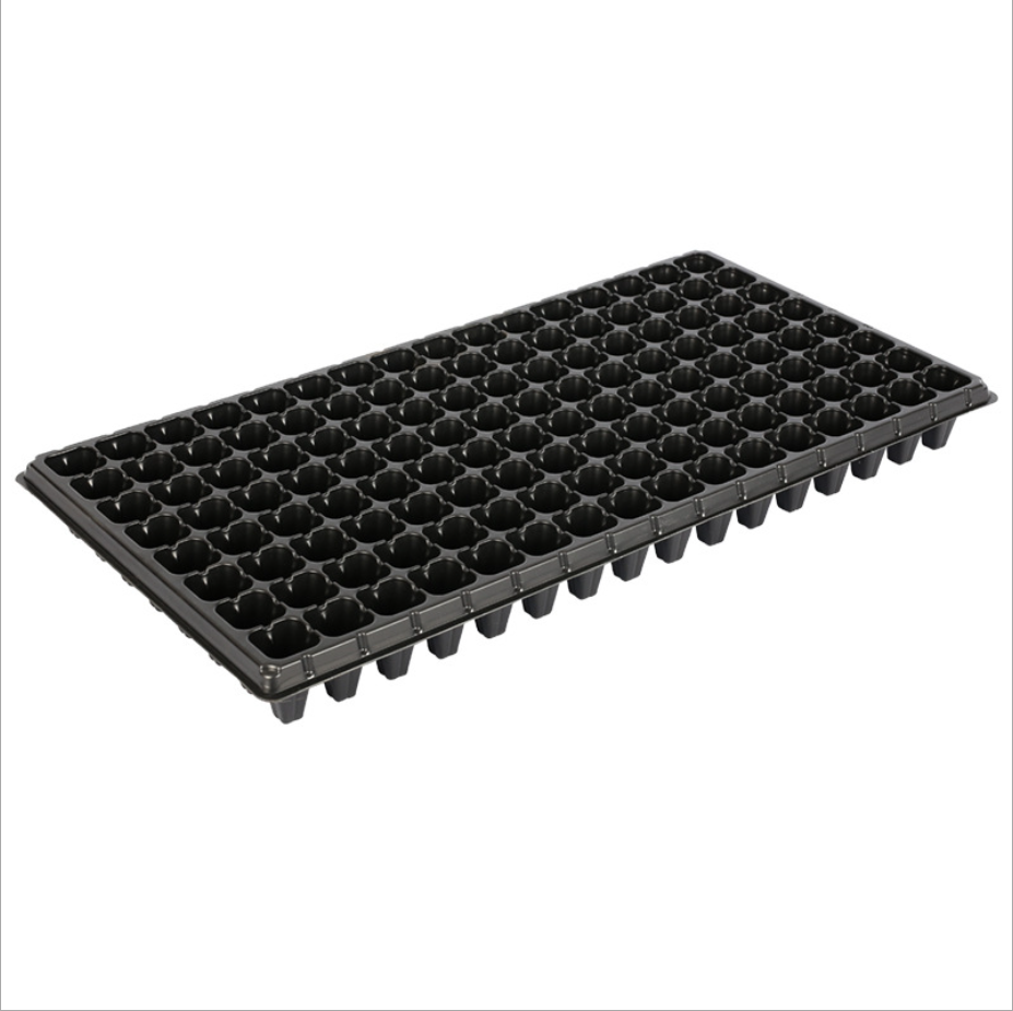Manufacturers supply 128-hole plastic planting tray for home gardening
