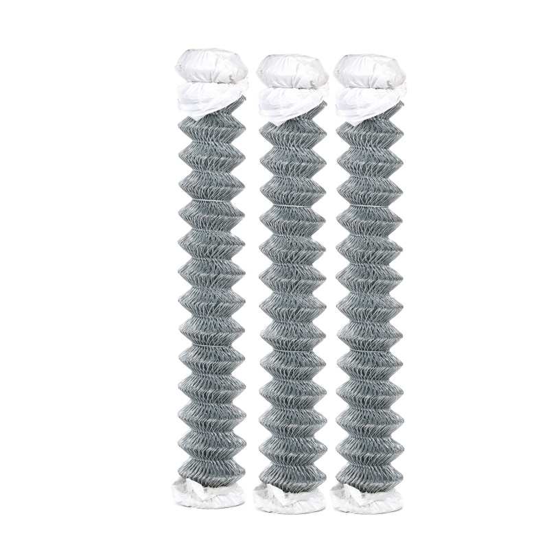 Yongwei factory cyclone wire chain link fence galvanized iron chain link wire mesh in rolls