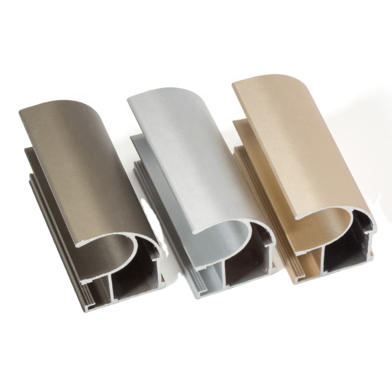 Drawing anodic oxide closet material aluminum profile