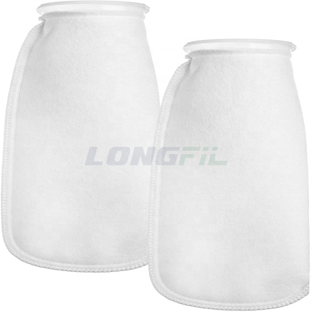 Aquarium Felt Fabric Sump Filter Bag 200 Micron Felt Filter Sock Used for Freshwater Aquariums