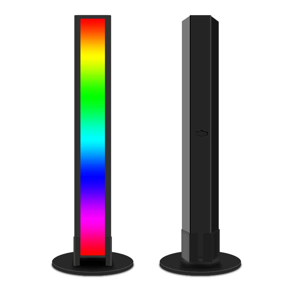 Потоковое умное окружающее освещение RGB Меняющие цвет игровые световые панели с музыкальными моделями для украшения игрового ТВ комнаты