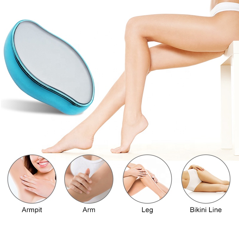 Painless Crystal Hair Remover, Easy Physical Hair Removal, Skin Exfoliation Tool, Magic Crystal Hair Eraser